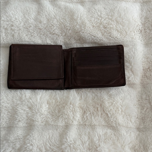 Coach Dark Brown Leather Wallet - Picture 3 of 5